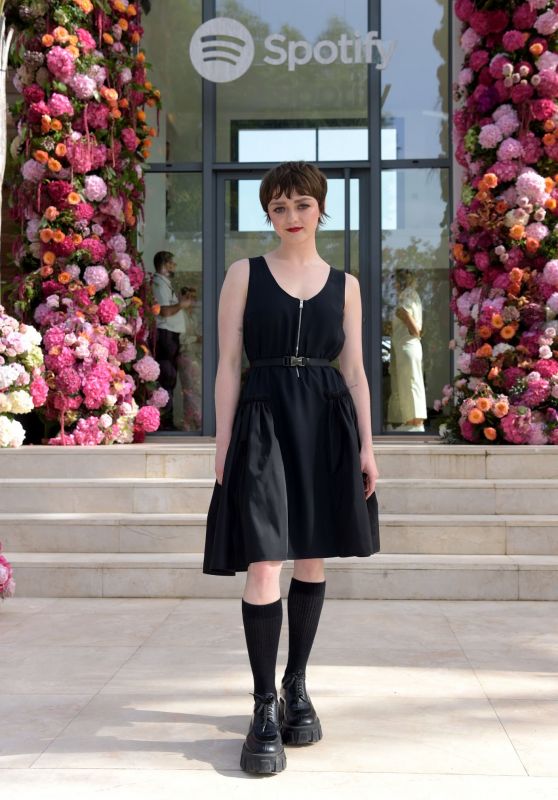 Maisie Williams – Spotify Hosts an Intimate Evening of Music and Culture in Cannes 06/20/2022