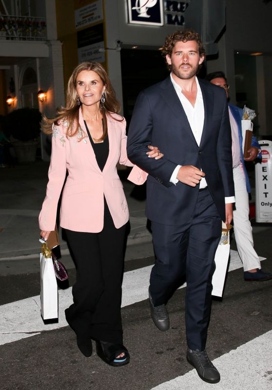 Maria Shriver at Spago in Beverly Hills 06/17/2022