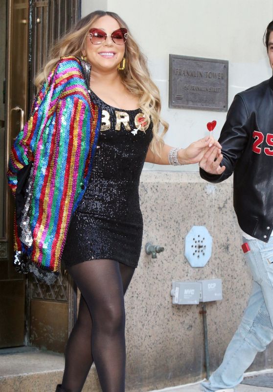Mariah Carey - Outside the Whitby Hotel in NYC 06/20/2022