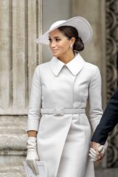 Meghan Markle - Leaves the St Pauls Cathedral in London 06/03/2022
