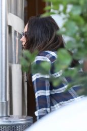 Mila Kunis and Ashton Kutcher at Angelini Italian Restaurant in West Hollywood 06 28 2022   - 7