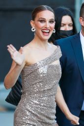 Natalie Portman in a Sequin Dress - Los Angeles 06/23/2022