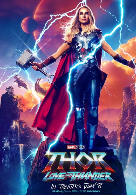 Natalie Portman - "Thor: Love and Thunder" Two New Posters