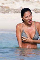 Nicole Scherzinger - Enjoys a Mud Bath in Formentera 06/16/2022