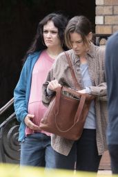 Olivia Cooke and Hilary Swank    Brother s Blood  Set in NY 06 08 2022   - 49