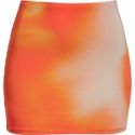 Emily Ratajkowski in an Orange Mini Skirt  Matching Top and Black Cowboy Boots   New York 06 10 2022   - 48