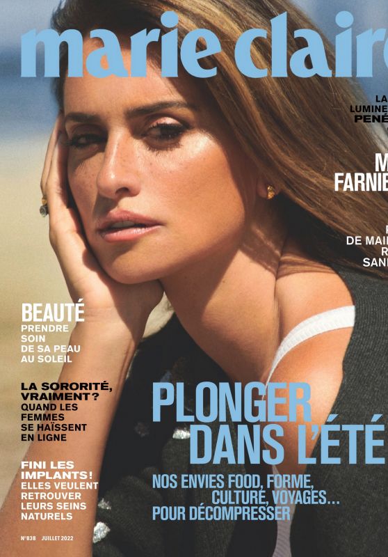 Penélope Cruz - Marie Claire France July 2022 Issue