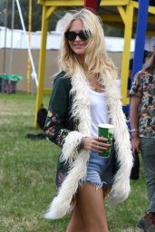 Poppy Delevingne at the Glastonbury Festival 06/24/2022