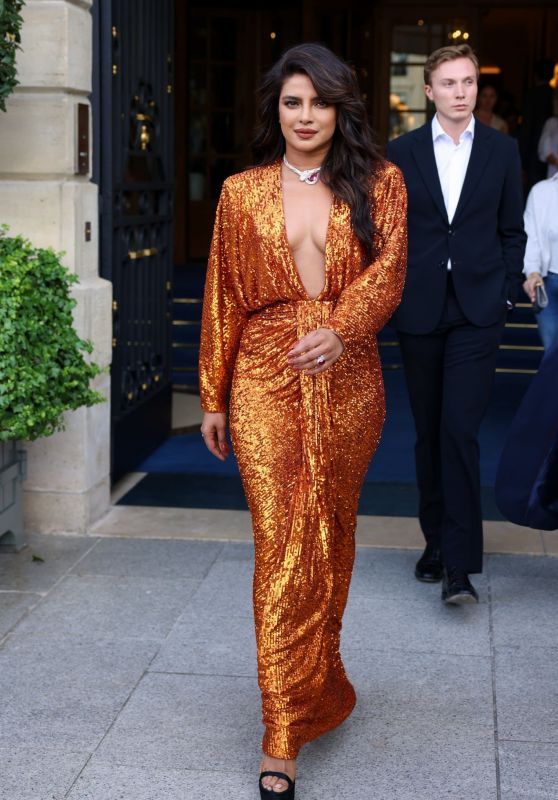 Priyanka Chopra at the Ritz Hotel in Paris 06/06/2022