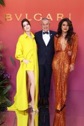 Priyanka Chopra, Lisam and Anne Hathaway – Bvlgari Eden The Garden of Wonders in Paris 06/06/2022