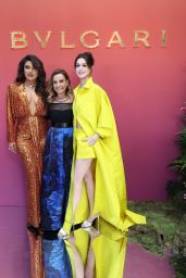 Priyanka Chopra, Lisam and Anne Hathaway – Bvlgari Eden The Garden of Wonders in Paris 06/06/2022
