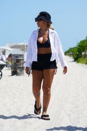 Rafaella Santos at the Beach in Miami 06/12/2022