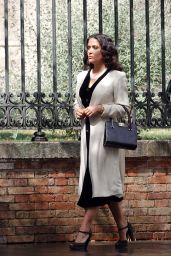 Salma Hayek - "Without Blood" Set in Rome 06/22/2022