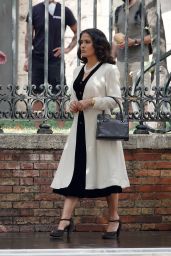 Salma Hayek - "Without Blood" Set in Rome 06/22/2022