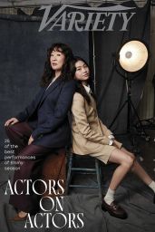 Sandra Oh and Hoyeon Jung – Variety Magazine Variety’s Actors on Actors 06/08/2022 Issue