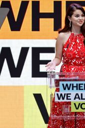 Selena Gomez - When We All Vote Inaugural Culture Of Democracy Summit in Los Angeles 06/13/2022