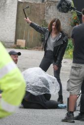 Shelley Hennig   Filming in Ireland 06 23 2022   - 51