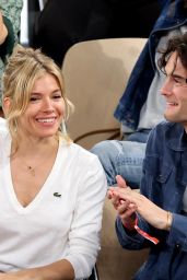 Sienna Miller and boyfriend Oli Green   French Open 2022 at Roland Garros in Paris 06 03 2022   - 83