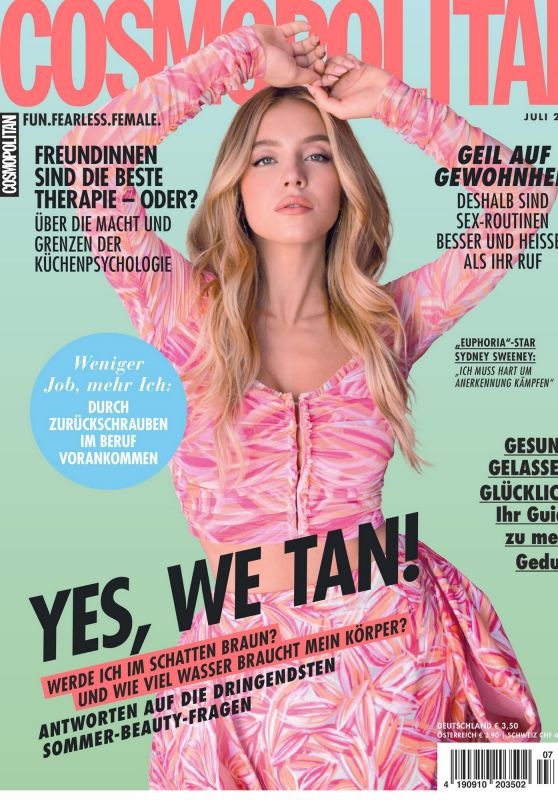 Sydney Sweeney - Cosmopolitan Germany July 2022 Issue