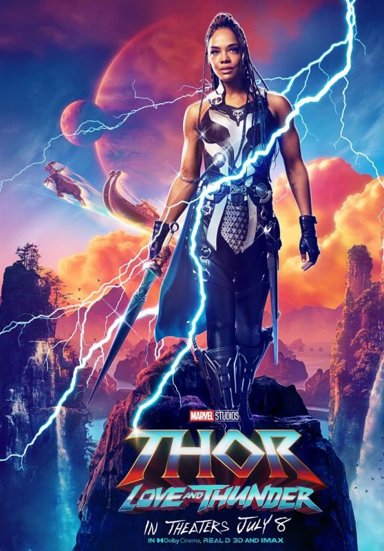 Tessa Thompson - "Thor: Love and Thunder" Poster 2022