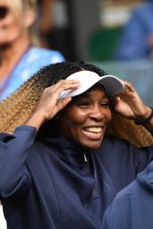 Venus Williams at the Wimbledon Tournament in London 06/28/2022