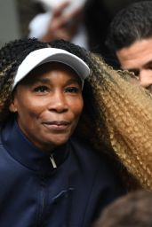 Venus Williams at the Wimbledon Tournament in London 06/28/2022