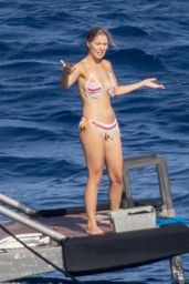 Victoria Swarovski on a Luxury Yacht in Capri 06/11/2022