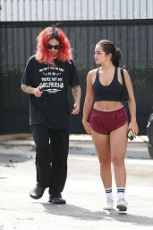 Addison Rae and Omer Fedi - Out in LA 07/26/2022