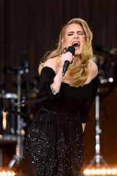 Adele - Performs on Stage in Hyde Park in London 07/02/2022