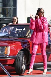 Alesha Dixon and Kate Ritchie on Set to Film a Segment for the Reality TV Talent Show in Sydney 06/26/2022