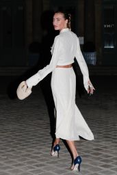 Alina Baikova - Leaving Giambattista Valli Dinner at Paris Fashion Week 07/04/2022