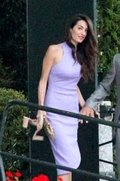 Amal Clooney and George  Clooney - Lake Como 07/01/2022