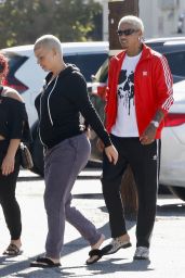 Amber Rose and Alexander Edwards in Studio City 07/02/2022