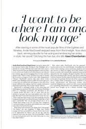 Andie MacDowell - The Sunday Times Style 07/24/2022
