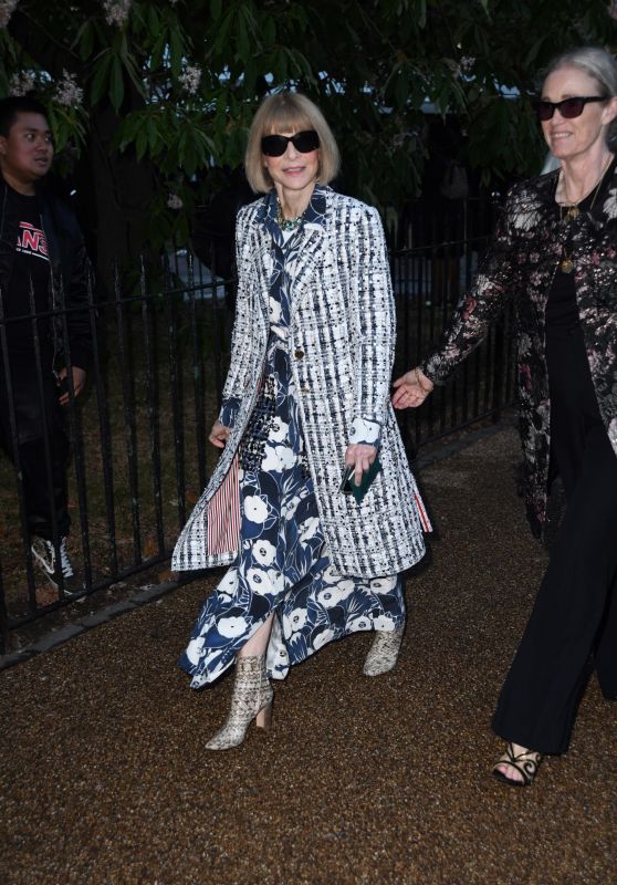 Anna Wintour at the Serpentine Gallery Sumner Party in London 06/30/2022