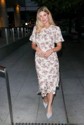Ashley James in a Floral Summer Dress - London 07/27/2022