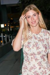 Ashley James in a Floral Summer Dress - London 07/27/2022