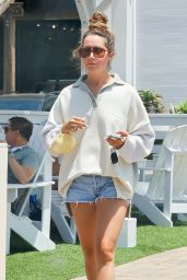 Ashley Tisdale at The Mindry Luxury Wellness Center for Meditation in Malibu 07/24/2022