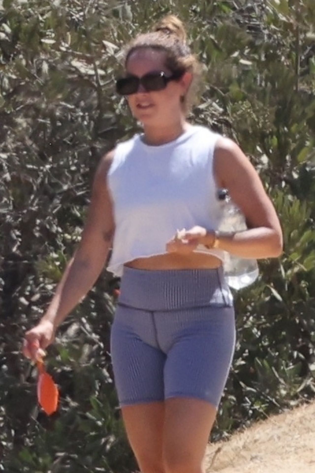 Ashley Tisdale - Hiking Around the Santa Monica Mountains 07/19/2022