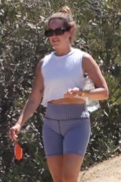 Ashley Tisdale - Hiking Around the Santa Monica Mountains 07/19/2022