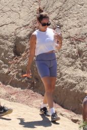 Ashley Tisdale - Hiking Around the Santa Monica Mountains 07/19/2022