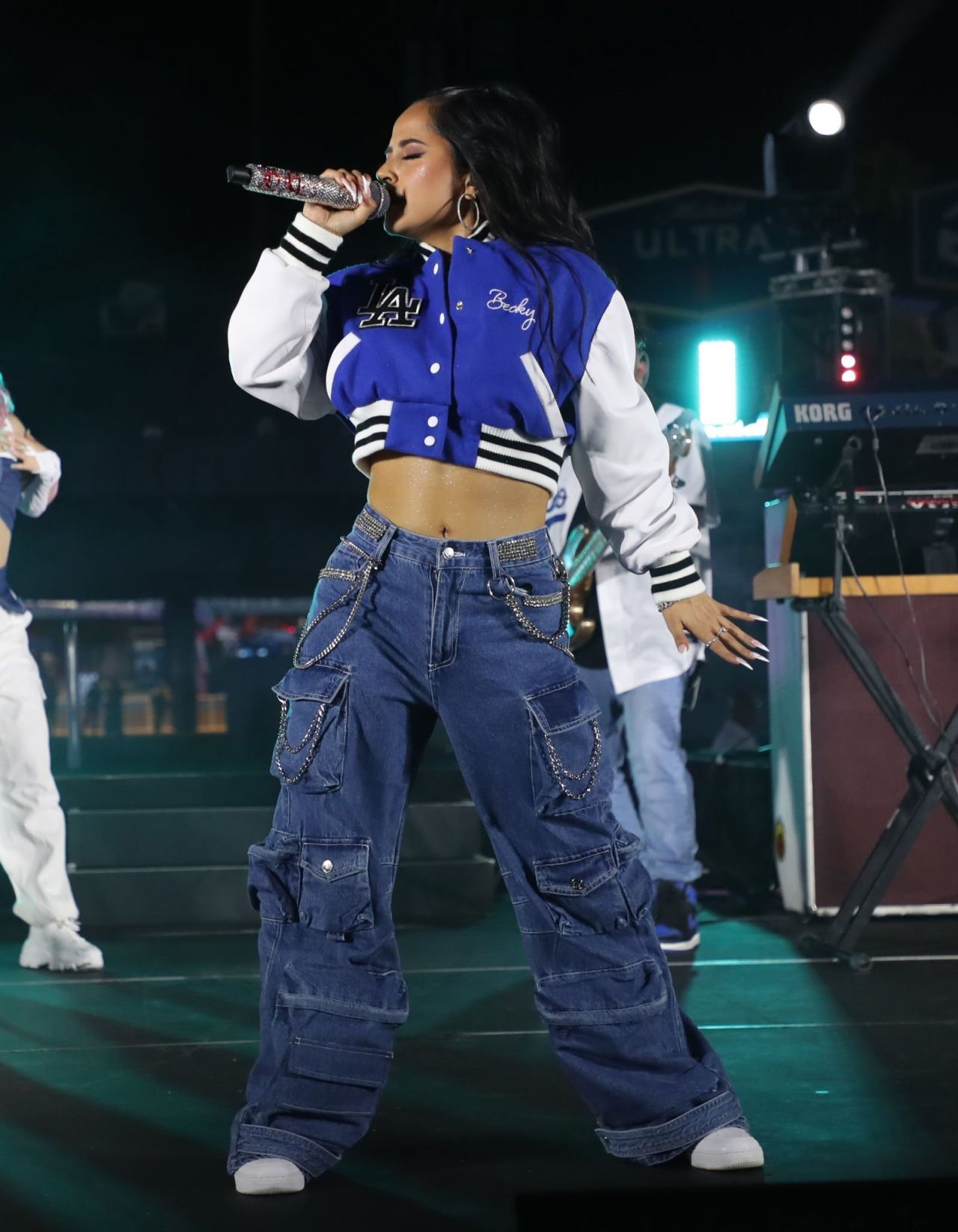 Becky G Lights Up Dodger Stadium as MLB's All-Star Weekend Headliner