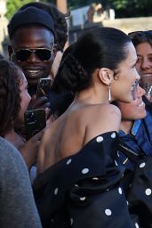 Bella Hadid - Arrives at Hotel de la Marine in Paris 07/06/2022