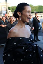 Bella Hadid - Arrives at Hotel de la Marine in Paris 07/06/2022