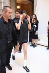 Bella Hadid - Arrives at the Balenciaga Fashion Show in Paris 07/06/2022
