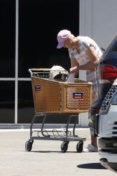 Brigitte Nielsen - Shopping at Marshalls in LA 07/08/2022
