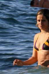 Camila Cabello in a Bikini on the Beach in Coral Gables 07/14/2022