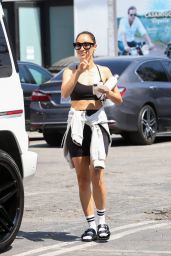 Cara Santana in Workout Outfit in West Hollywood 07/12/2022