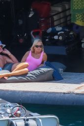 Caroline Stanbury in a Pink Swimsuit   Mykonos 06 29 2022   - 86