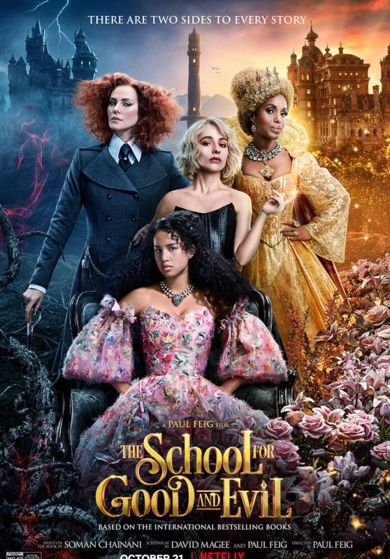 Charlize Theron - "The School for Good and Evil" Poster and Promo Photo 2022